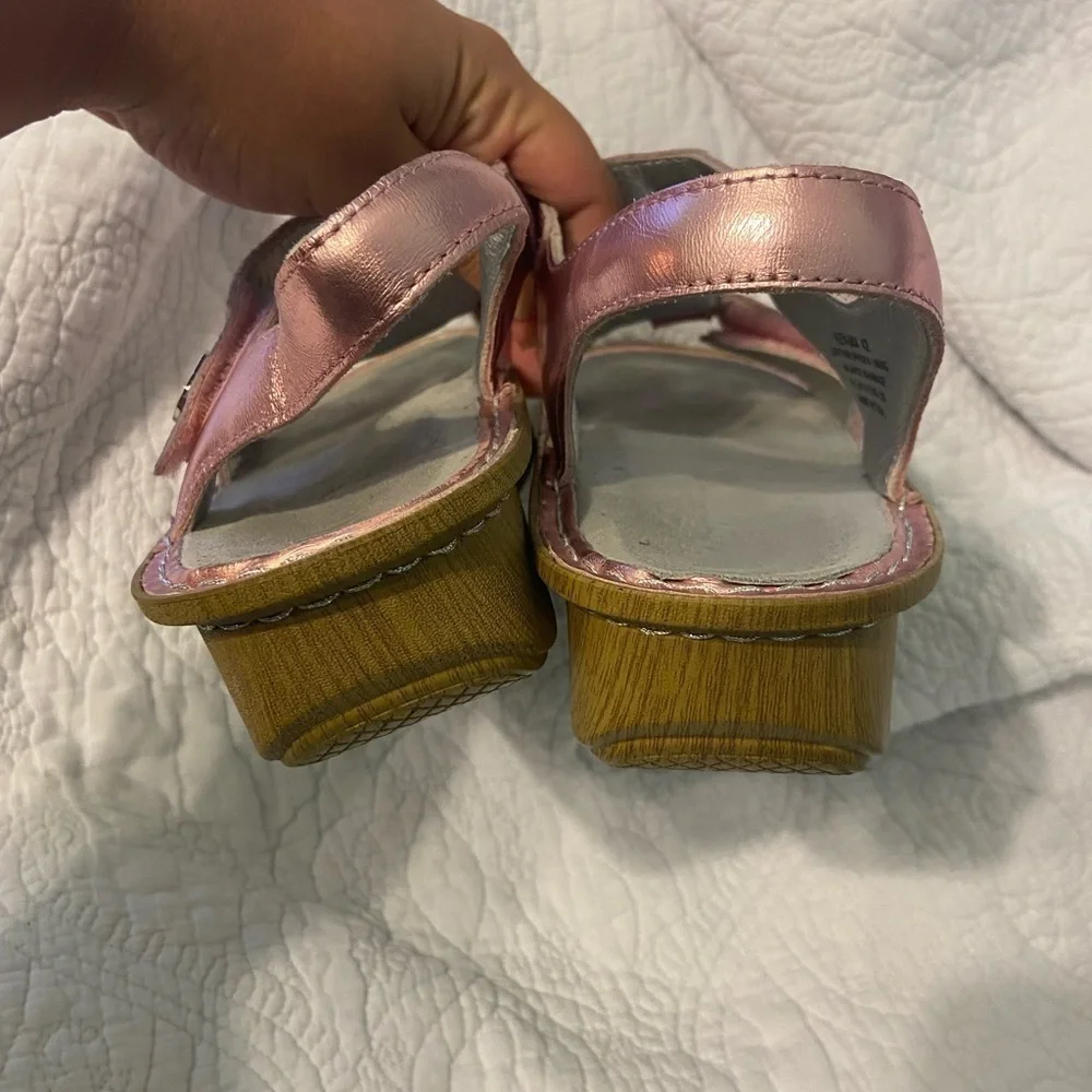 ALEGRIA Kendra Ken 844 Light Pink Sandals - Picture 5 of 9